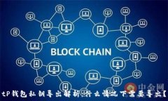   tP钱包私钥导出解析：什么情况下需